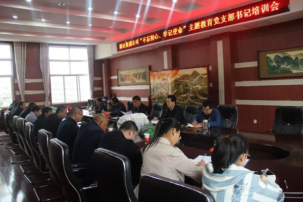 隴運(yùn)集團(tuán)公司召開(kāi)“不忘初心、牢記使命”主題教育黨支部書(shū)記培訓(xùn)會(huì)